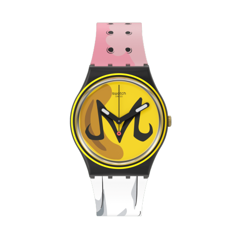 瑞士斯沃琪 X 龙珠Z之魔人布欧,SWATCH x DRAGON BALL Z,￥670