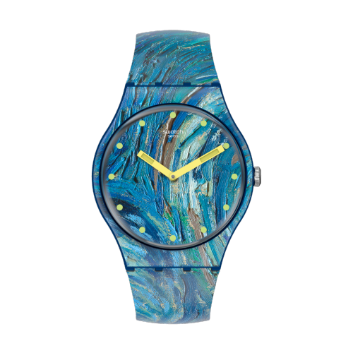 《星空》,Swatch x MoMA特别款腕表,￥840