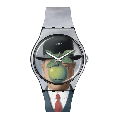 勒内·马格利特《人类之子》主题手表,艺术合作系列,￥840