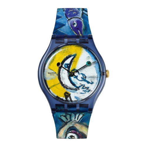 夏加尔《蓝色马戏团》主题手表,艺术合作系列,￥840
