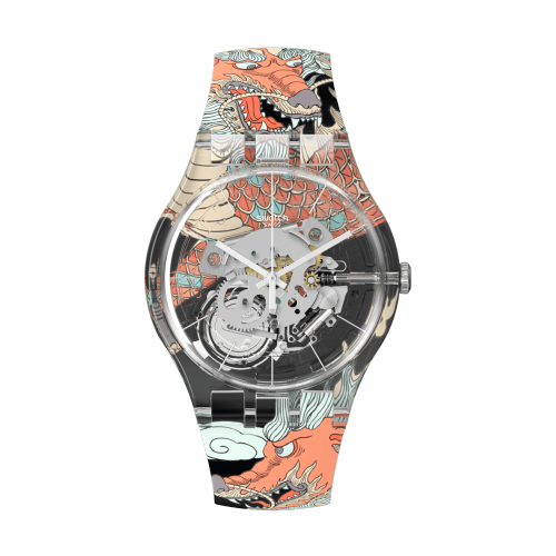 SXY – 辰龙,SWATCH X YOU CANVAS LUNAR ZODIAC,￥840