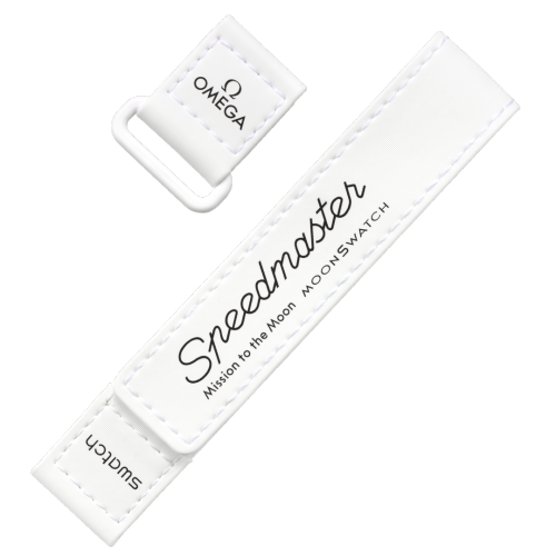 MISSION TO THE MOONPHASE 满月款/VELCRO®表带,BIOCERAMIC MOONSWATCH,￥295