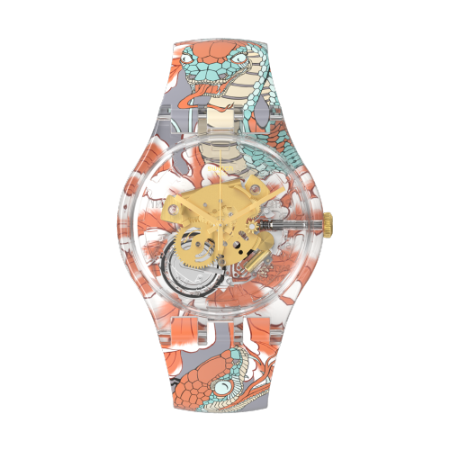 SXY – 巳蛇,SWATCH X YOU CANVAS LUNAR ZODIAC,￥840