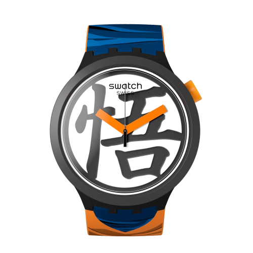 瑞士斯沃琪 X 龙珠Z之悟空,SWATCH x DRAGON BALL Z,￥1,100