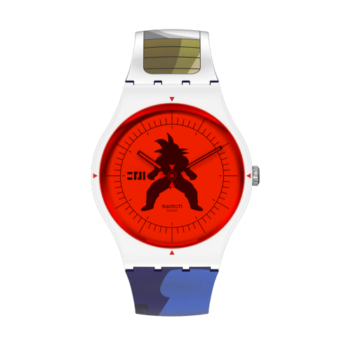 瑞士斯沃琪 X 龙珠Z之贝吉塔,SWATCH x DRAGON BALL Z,￥840