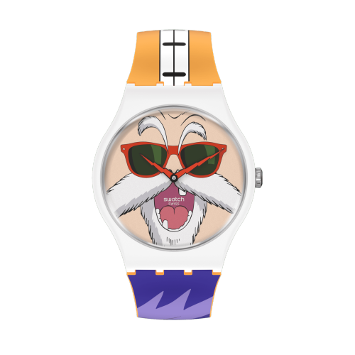 瑞士斯沃琪 X 龙珠Z之龟仙人,SWATCH x DRAGON BALL Z,￥840