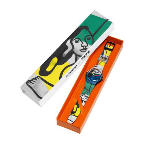 莱热《拿着花的两个女人》主题手表,艺术合作系列,￥840