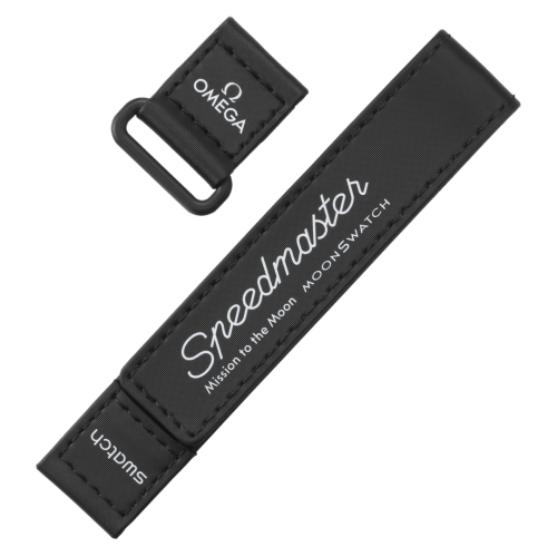 MISSION TO THE MOONPHASE 新月款/VELCRO®表带,BIOCERAMIC MOONSWATCH,￥295