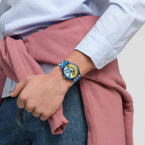 夏加尔《蓝色马戏团》主题手表,艺术合作系列,￥840