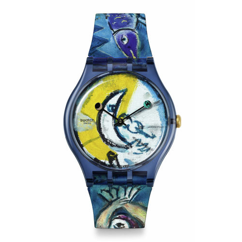 夏加尔《蓝色马戏团》主题手表,艺术合作系列,￥840