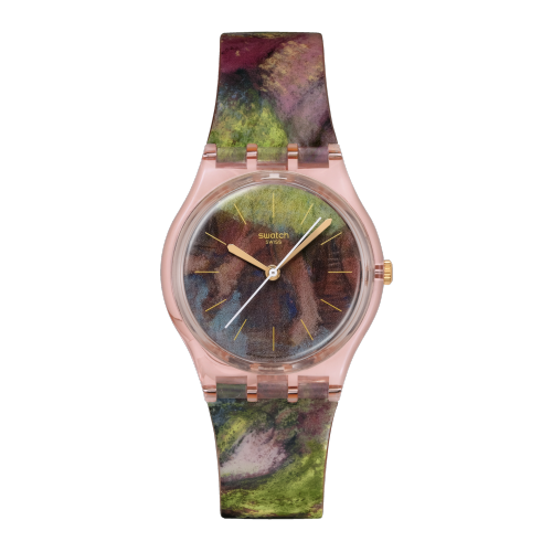 德加《舞者》主题手表,SWATCH X GUGGENHEIM,￥760