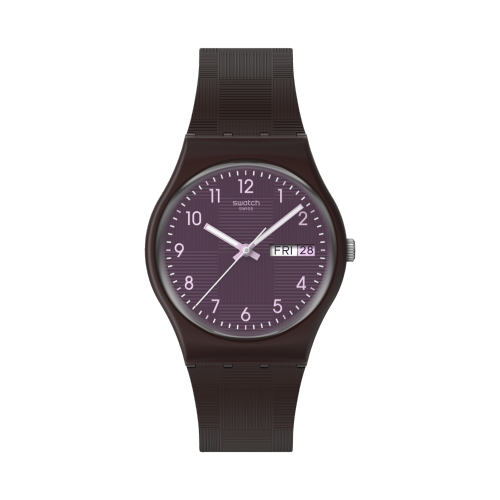 编织·酒红,Swatch Essentials,￥590