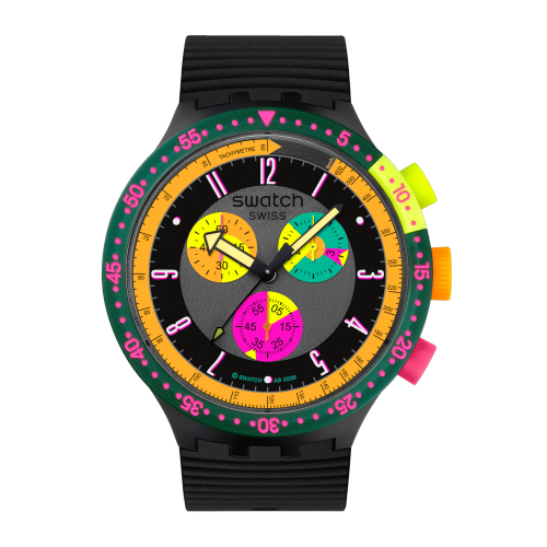 SWATCH 霓虹浓墨,SWATCH NEON,￥1,220