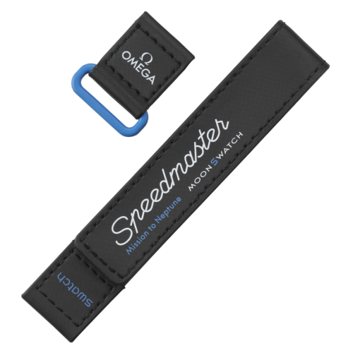 MISSION TO NEPTUNE 海王星款/ VELCRO® 表带,BIOCERAMIC MOONSWATCH,￥295