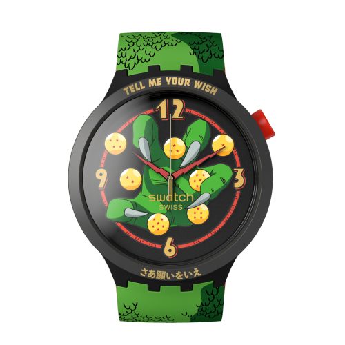 瑞士斯沃琪 X 龙珠Z之神龙,SWATCH x DRAGON BALL Z,￥1,180