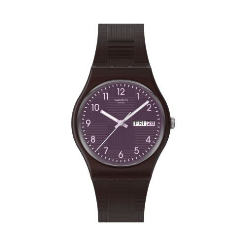 编织·酒红,Swatch Essentials,￥590